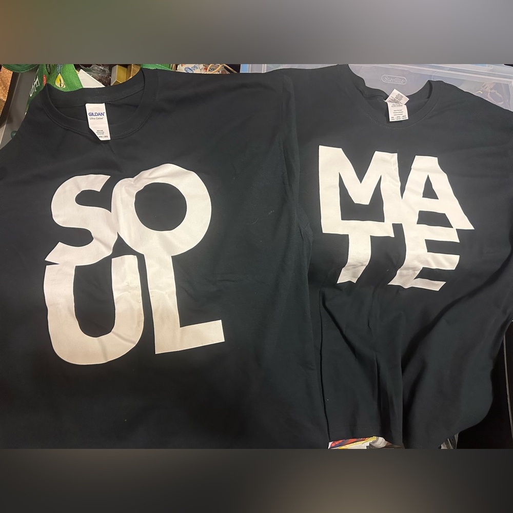 “Soul” and “Mate” Matching Graphic T-Shirts